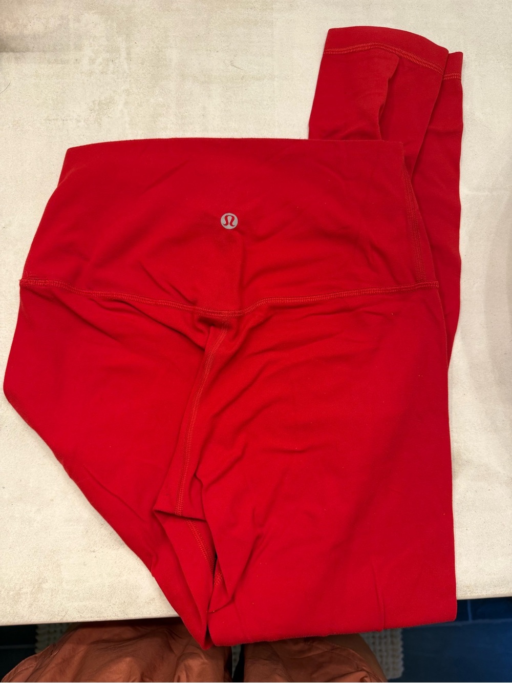 lululemon athletica Red High-Rise Leggings